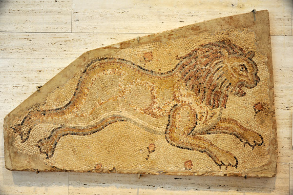 Mosaic of a Lion from Roman Syria (Homs), ca 450-462 AD