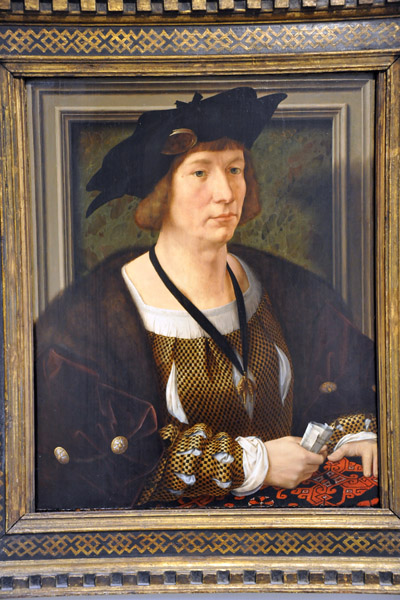 Portrait of Hendrik III, Count of Nassau-Breda, ca 1516-1517