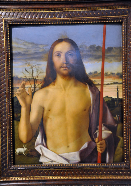 Christ Blessing, Giovanni Bellini, ca 1500