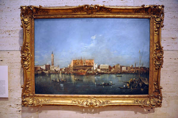 Venice from the Bacino di San Marco, Francesco Guardi, ca 1780