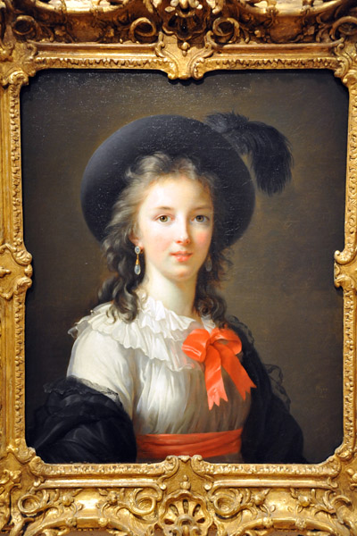 Self-Portrait, Elisabeth Louise Vige Le Brun, ca 1781