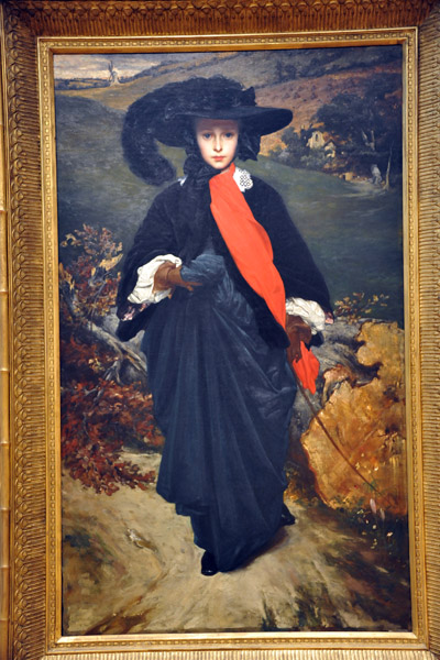 Portrait of May Sartoris, Frederic Leighton, ca 1860