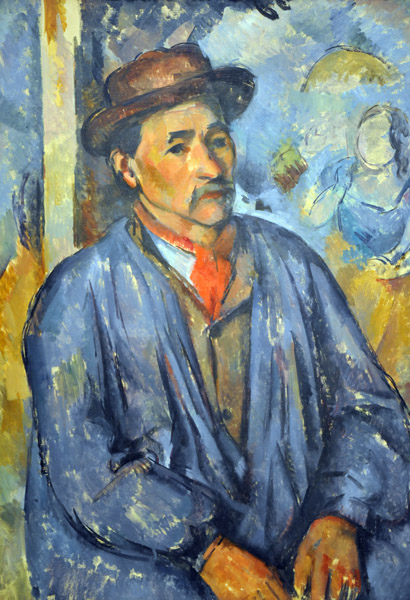 Man in a Blue Smock, Paul Czanne, ca 1896-1897