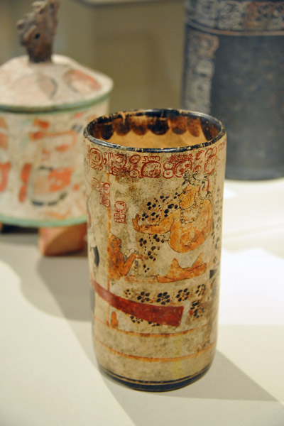 Vessel of the Ik' Dancer - Maya, late Classic Period, ca 750 AD Guatemala