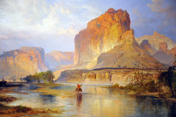 Cliffs of Green River, Thomas Moran, 1874