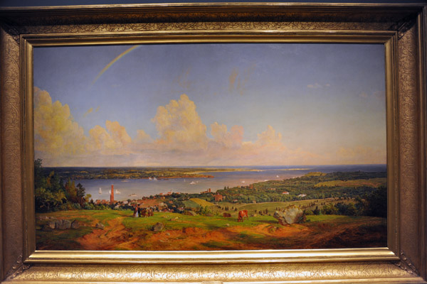 The Narrows from Staten Island, Jasper Francis Cropsey, 1868