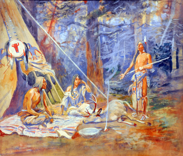 Hiawatha's Wooing, 1903