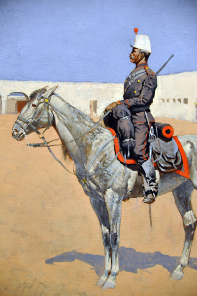 Cavalryman of the Line, Mexico, Frederic Remington, 1889