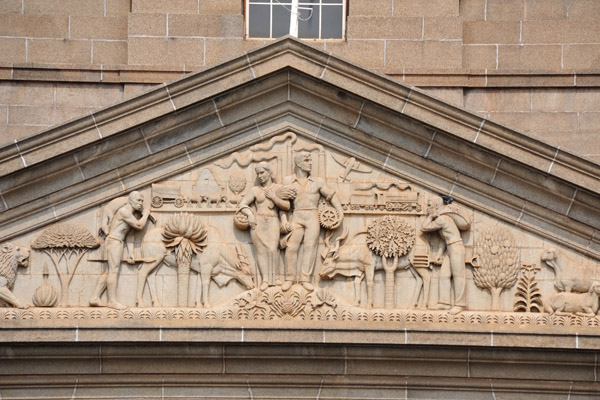 Pediment Sculpture of Pretoria City Hall