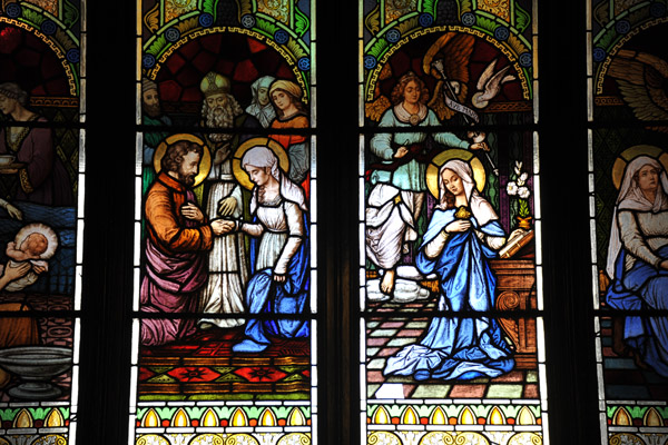 Stained glass window - Campinas Cathedral