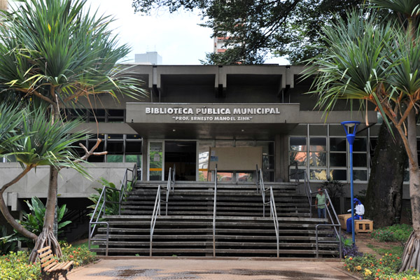 Biblioteca Pblica Municipal, Av. Benjamin Constant, Campinas