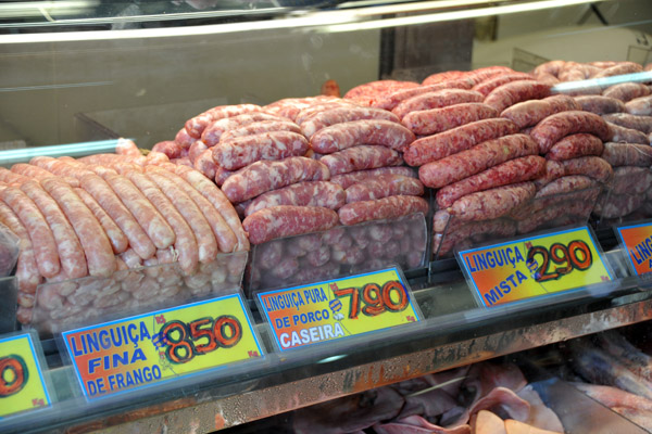 Brazilian sausages, Campinas Municipal Market