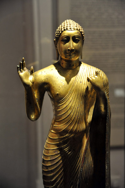 Standing Buddha, 9th C. AD, Veheragala-Anuradhapura District