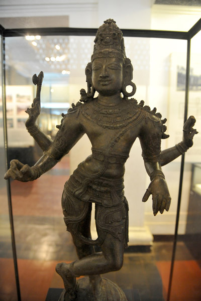 Siva in a relaxed posture after performing the Tandava Dance, 12 C., Polonnaruva