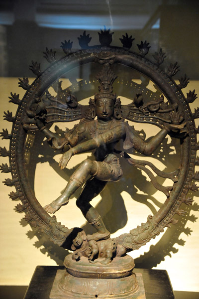 Siva-Nataraja dances while trampling the demon Muyalaka, 12-13th C, Polonnaruva