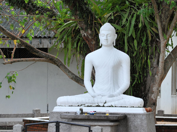 Seated Buddha on the grounds of the Colombo National Museum