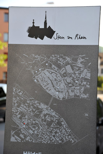 Map of Stein am Rhein