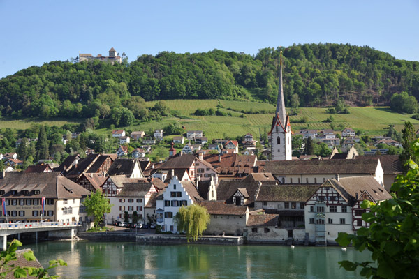 Stein am Rhein from Burgstieg, Auf Burg