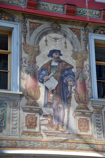 Rathaus fresco, Stein am Rhein