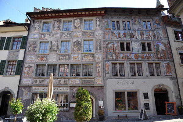 Zum weissen Adler, Rathausplatz, Stein am Rhein