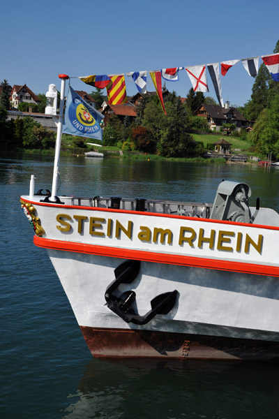 Untersee und Rhein tour boat, Stein am Rhein