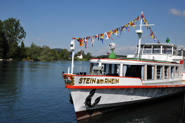 Untersee und Rhein tour boat, Schifflndi, Stein am Rhein