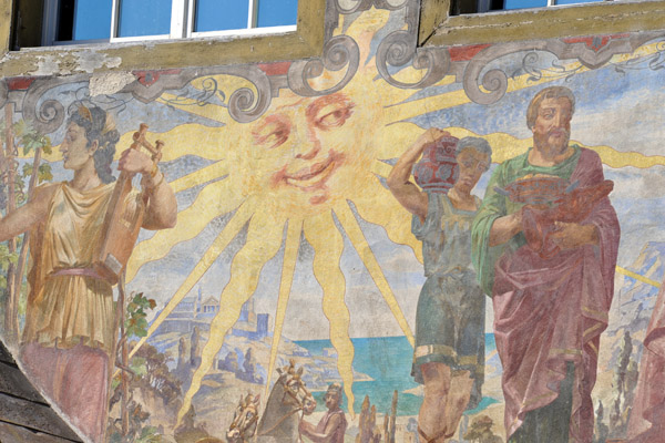 Fresco, Hotel Sonne, Rathausplatz 13, Stein am Rhein