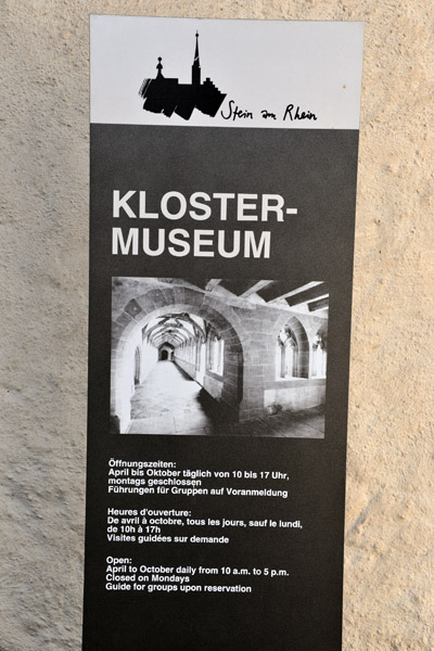 Klostermuseum, Stein am Rhein
