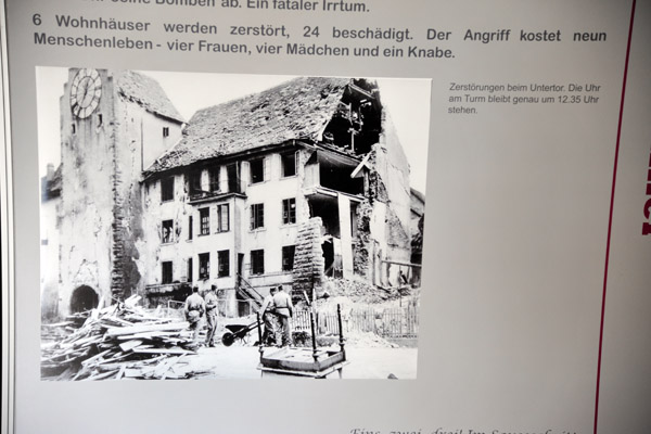 22 February 1945, Allied bombs fell on neutral Switzerland