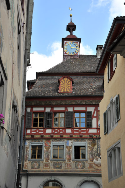 South side of the Stein am Rhein town hall