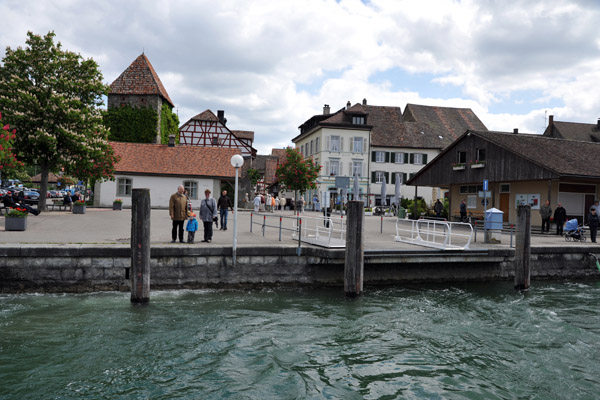 The quay at Stein am Rhein