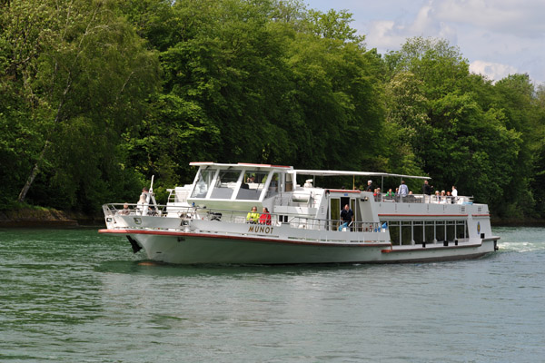 Rhein tour boat Munot, Diessenhofen