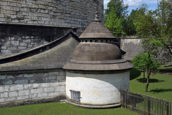 Small round tower at the base of the Munot, Schaffhausen