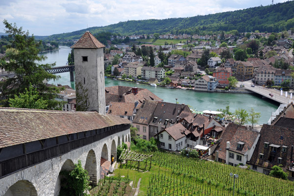 Medieval eastern wall and tower, Schaffhausen