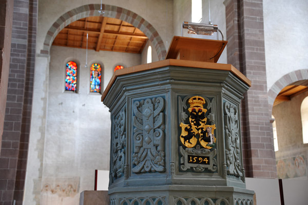 1594 Pulpit, Mnster Allerheiligen, Schaffhausen