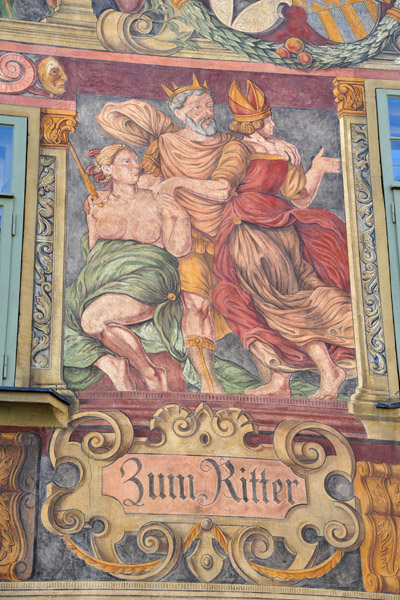 Zum Ritter Fresco, Vordergasse, Schaffhausen