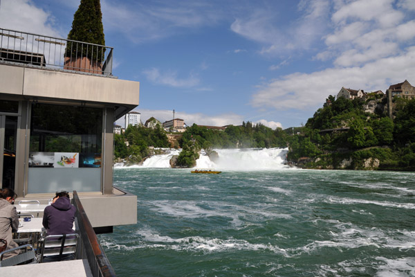 Terrace at Schlssli Wrth, Rheinfall