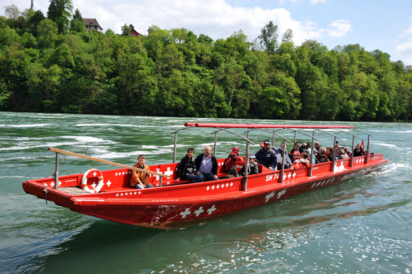 Rhine Falls tour boat, Switzerland