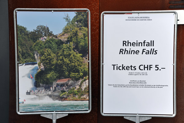 Rhine Falls - 5 Swiss Francs