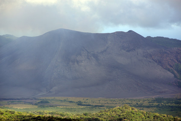 Our destination, Mount Yasur, a very active volcano 
