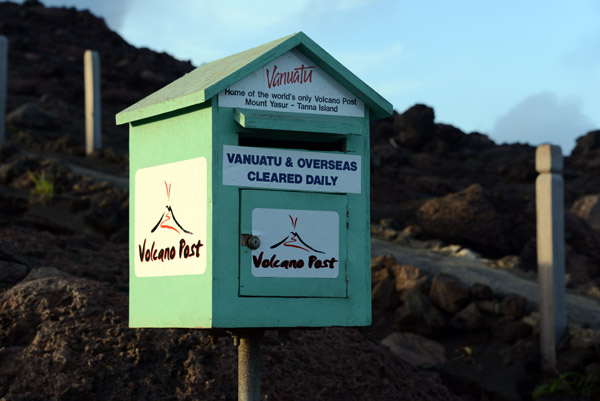 Volcano Post, Mount Yasur-Tanna Island, Vanuatu