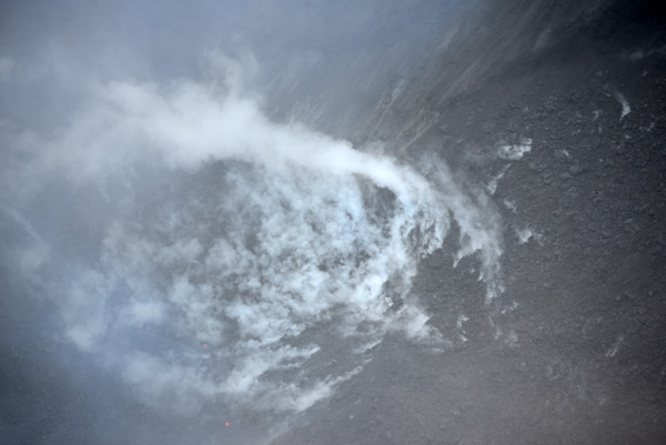 The crater of Mount Yasur