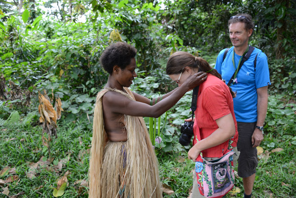 Tanna Evergreen Resort visits the Louinio Nambas Kastom Village, part of the Yakel tribe