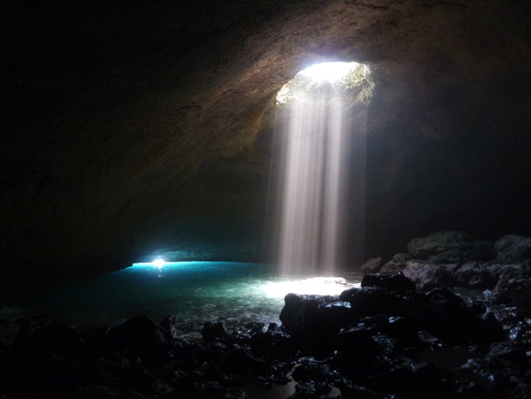 A visit to the Blue Cave would be better at high tide