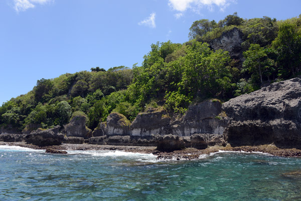 Snorkel site at the Blue Cave