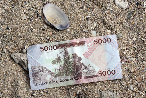 Vanuatu banknote - 5000 Vatu