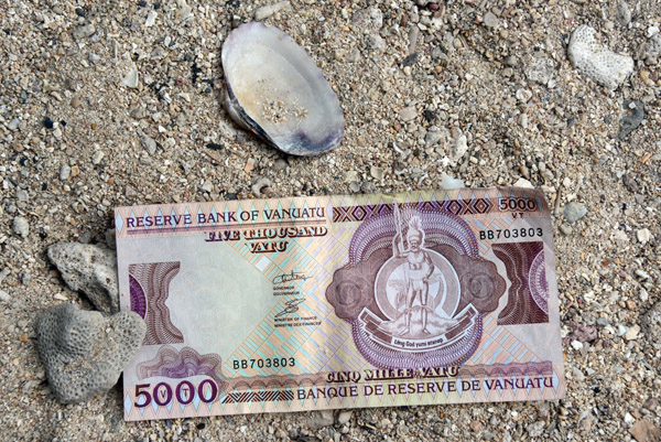 Vanuatu banknote - 5000 Vatu