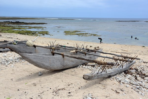 Outrigger canoes, Tanna, Vanuatu