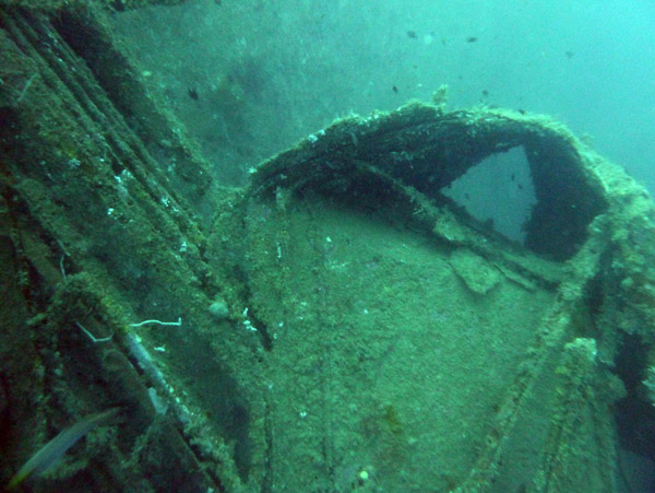 Wreck of the S.S. President Coolidge