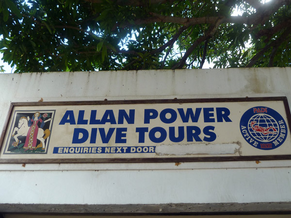Allan Power Dive Tours, one of the main dive operators on Santo